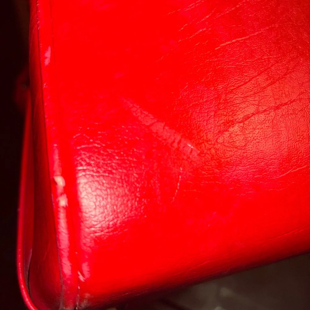 Samsonite Red Laptop Bag with Colorful Bow
